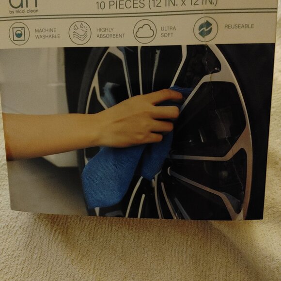 Microfiber Cleaning Cloths (8 in Pack) Brand New - Picture 7 of 8